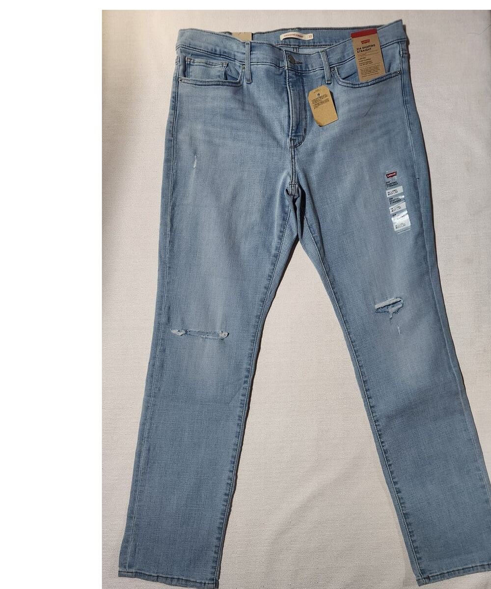 Levi's 314 shaping straight 33x32 women's